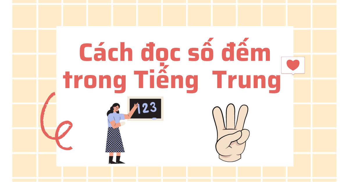 học số đếm trong tiếng trung